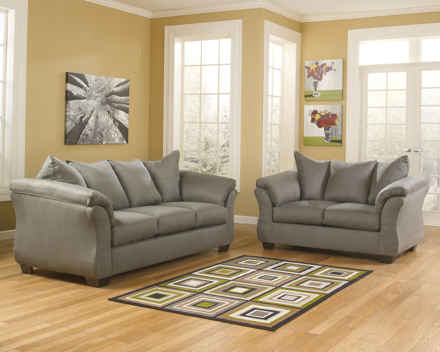 Sofa and Loveseat