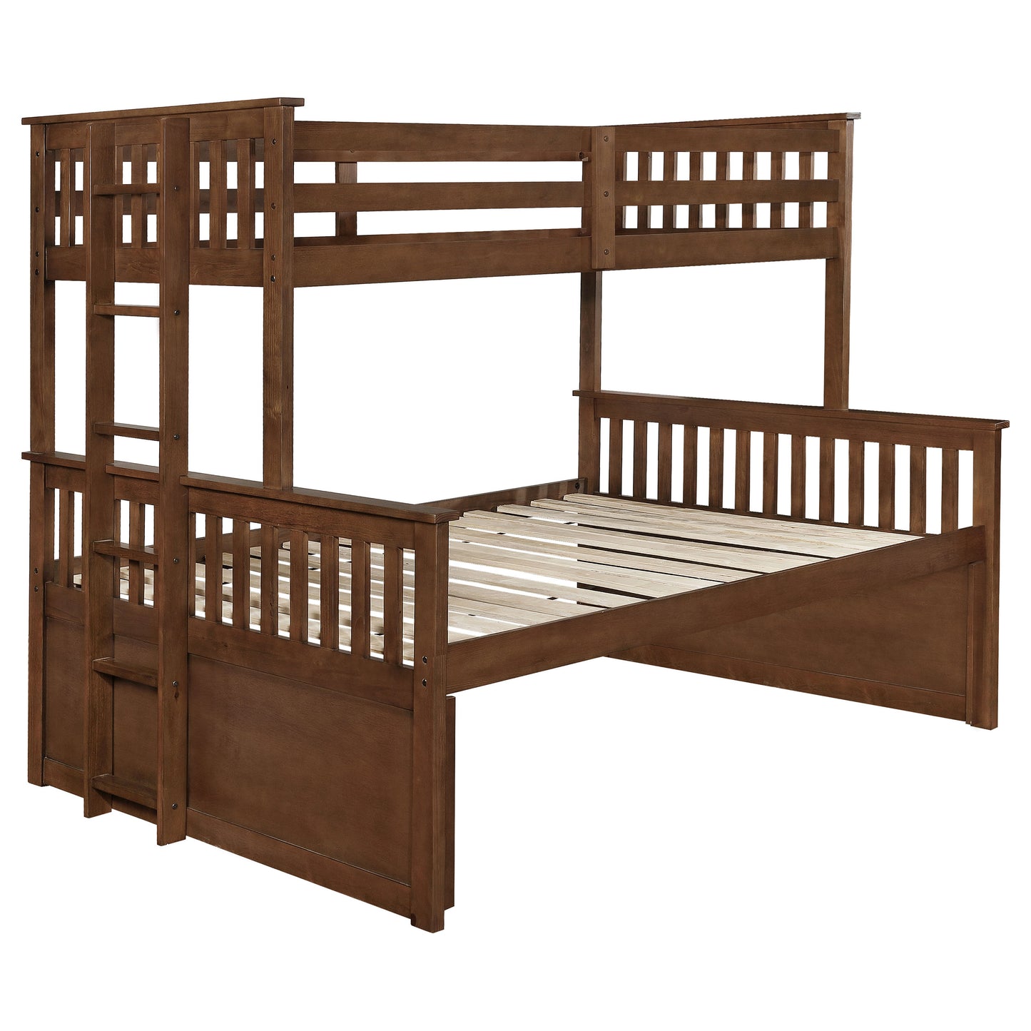 Atkin 3-drawer Twin XL Over Queen Bunk Bed Weathered Walnut