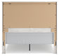 Gerridan Queen Panel Bed with Mirrored Dresser and 2 Nightstands