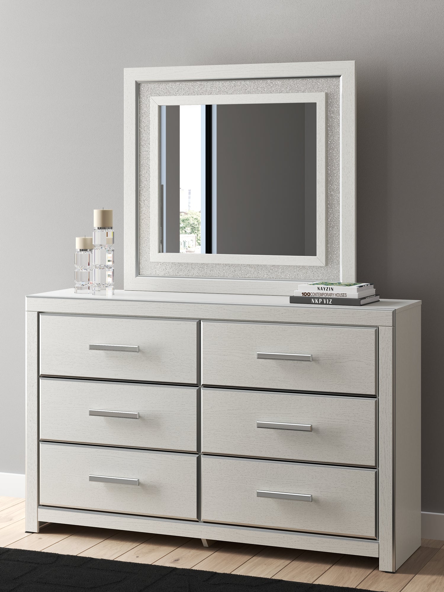 Bedroom > Dresser & Mirror