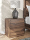 Fortlorn Two Drawer Night Stand