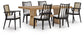 Galliden Dining Table and 6 Chairs