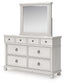 Rowlenstown Queen Poster Bed, Dresser, Mirror and Nightstand