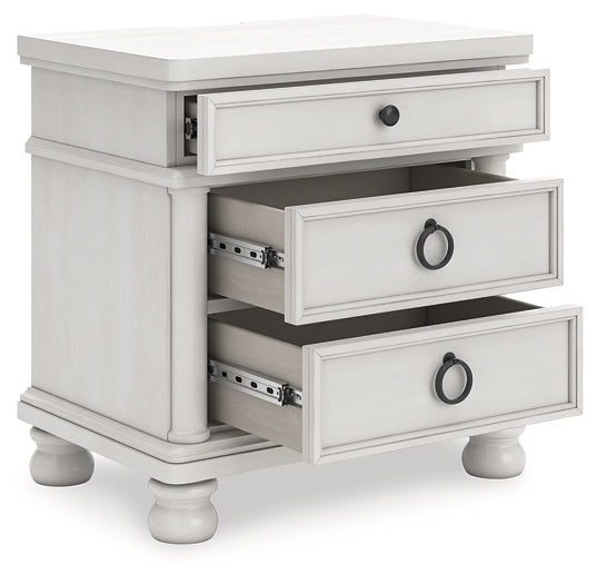 Rowlenstown Queen Poster Bed, Dresser, Mirror and Nightstand