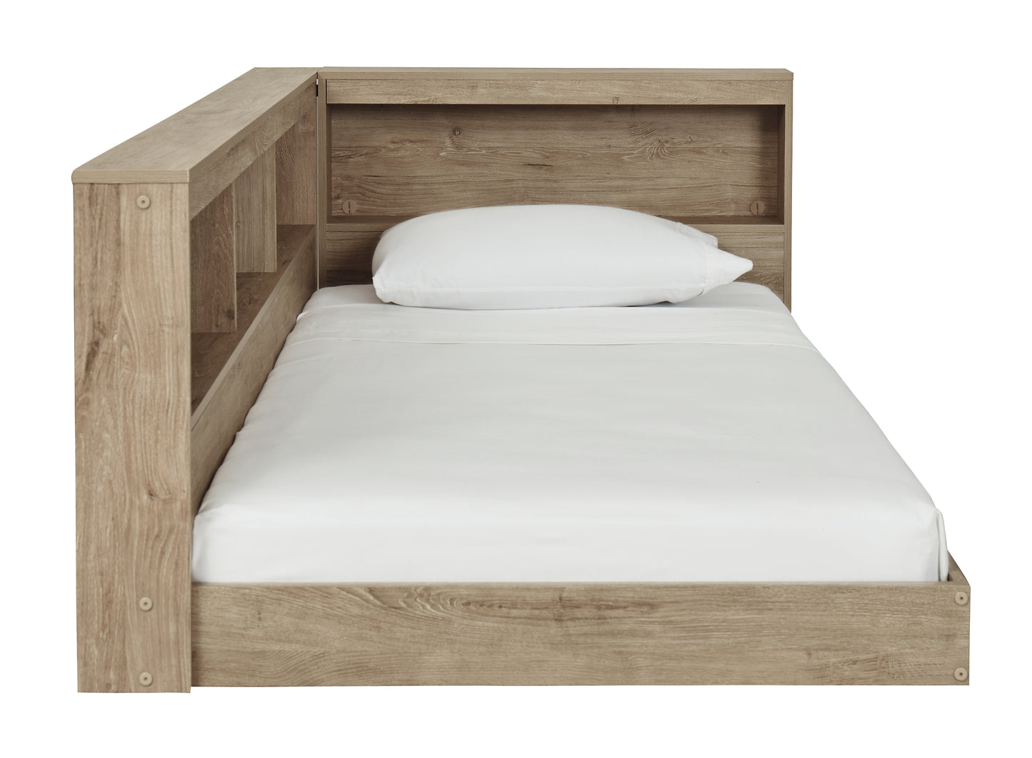 Oliah  Bookcase Storage Bed