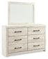 Cambeck Dresser and Mirror