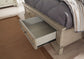 Lettner Queen Sleigh Bed with 2 Storage Drawers