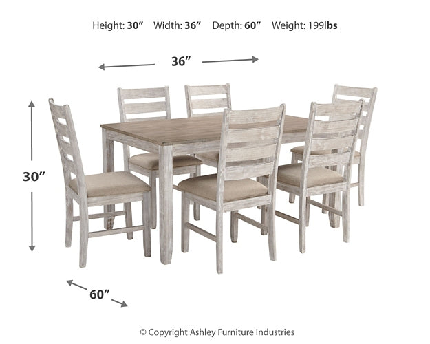Skempton Dining Room Table Set (7/CN)