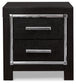 Kaydell King Upholstered Panel Bed with Mirrored Dresser, Chest and Nightstand