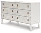 Aprilyn Twin Panel Headboard with Dresser and Chest