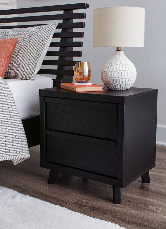 Danziar Two Drawer Night Stand