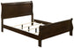 Louis Philippe 5-piece Eastern King Bedroom Set Cappuccino