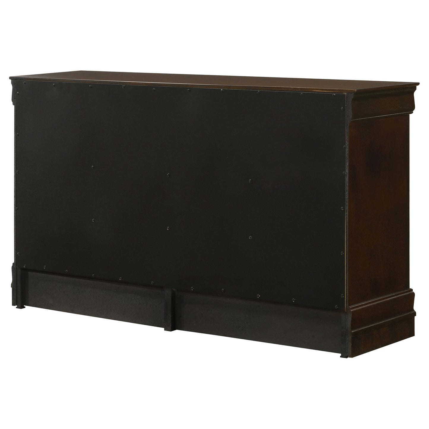 Louis Philippe 6-drawer Dresser Cappuccino