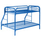 Morgan Twin Over Full Bunk Bed Blue